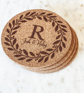 Engraved Coaster Set